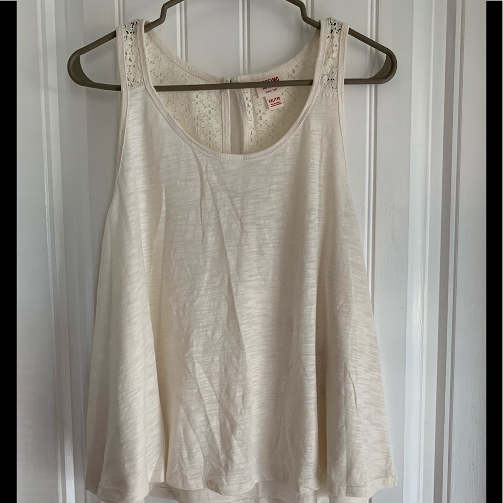 Off white. Tank